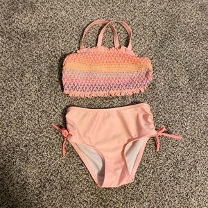 Cat & Jack Pink Swimsuit Set